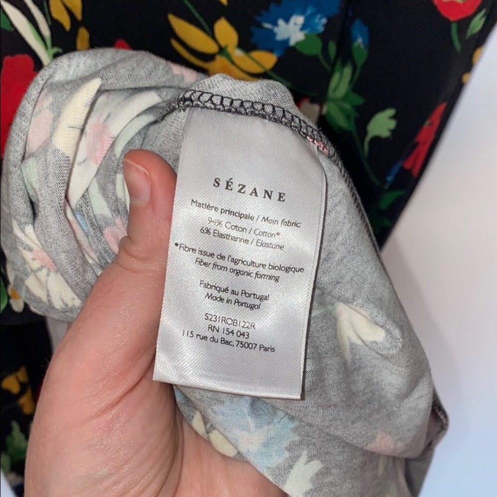 Sezane Floral Maxi Dress XL - Picture 11 of 12